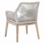 Outdoor Loom Rope Dining Arm Chair 2PC Rope - LOOMLAN - Essentials For Living - Outdoor Dining Chairs