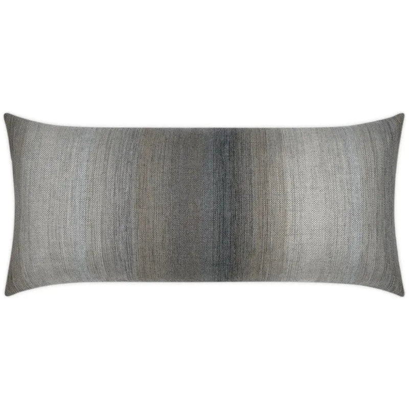 Outdoor Meditate Lumbar Pillow - Fog - LOOMLAN - D.V. Kap - Outdoor Pillows