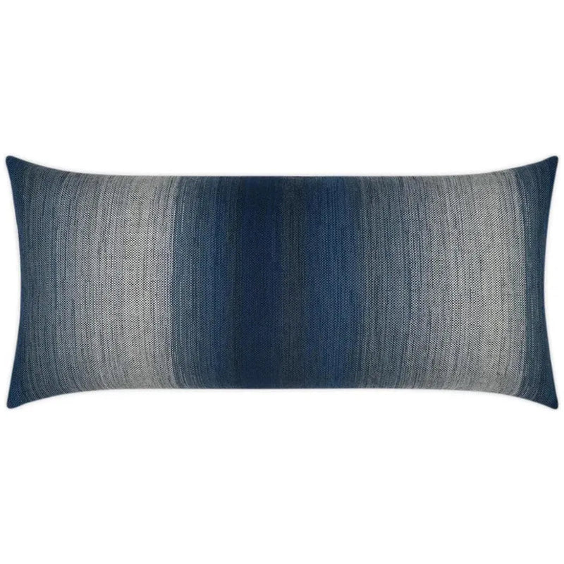 Outdoor Meditate Lumbar Pillow - Indigo - LOOMLAN - D.V. Kap - Outdoor Pillows
