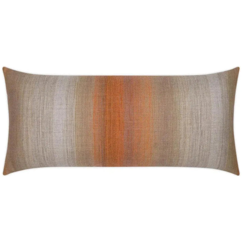 Outdoor Meditate Lumbar Pillow - Orange - LOOMLAN - D.V. Kap - Outdoor Pillows
