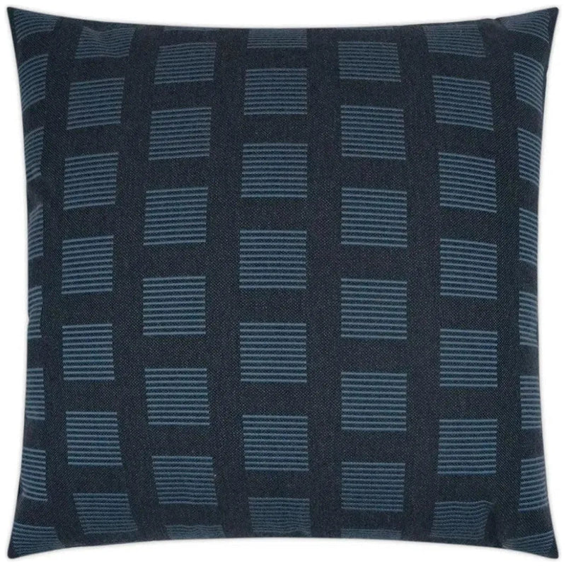 Outdoor Novara Pillow - Indigo - LOOMLAN - D.V. Kap - Outdoor Pillows