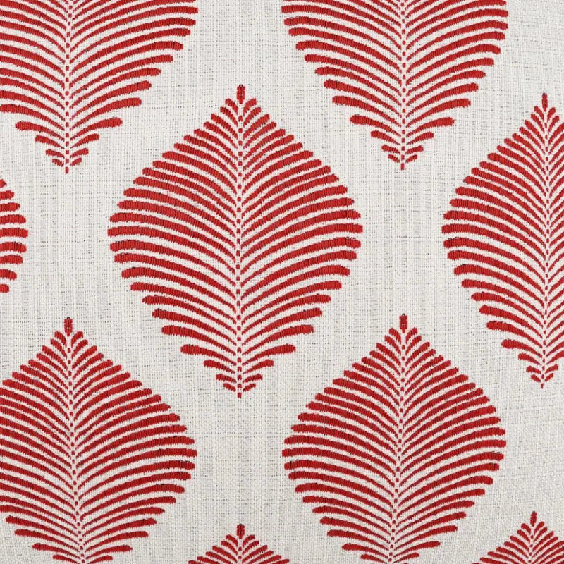 Outdoor Palmero Lumbar Pillow - Red - LOOMLAN - Outdoor Pillows