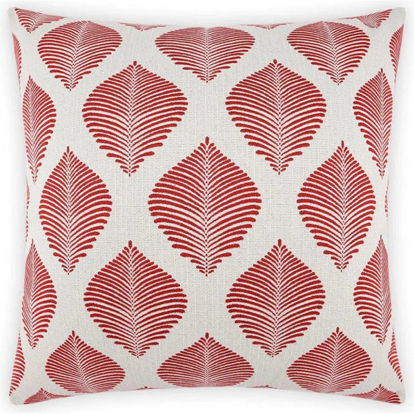 Outdoor Palmero Pillow - Red - LOOMLAN - Outdoor Pillows
