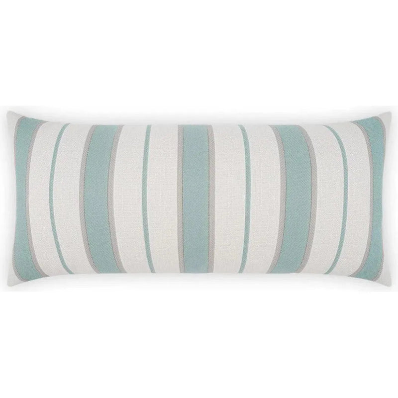 Outdoor Paruani Lumbar Pillow - Spa - LOOMLAN - Outdoor Pillows