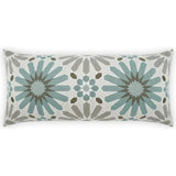 Outdoor Pasha Lumbar Pillow - Spa - LOOMLAN - Outdoor Pillows