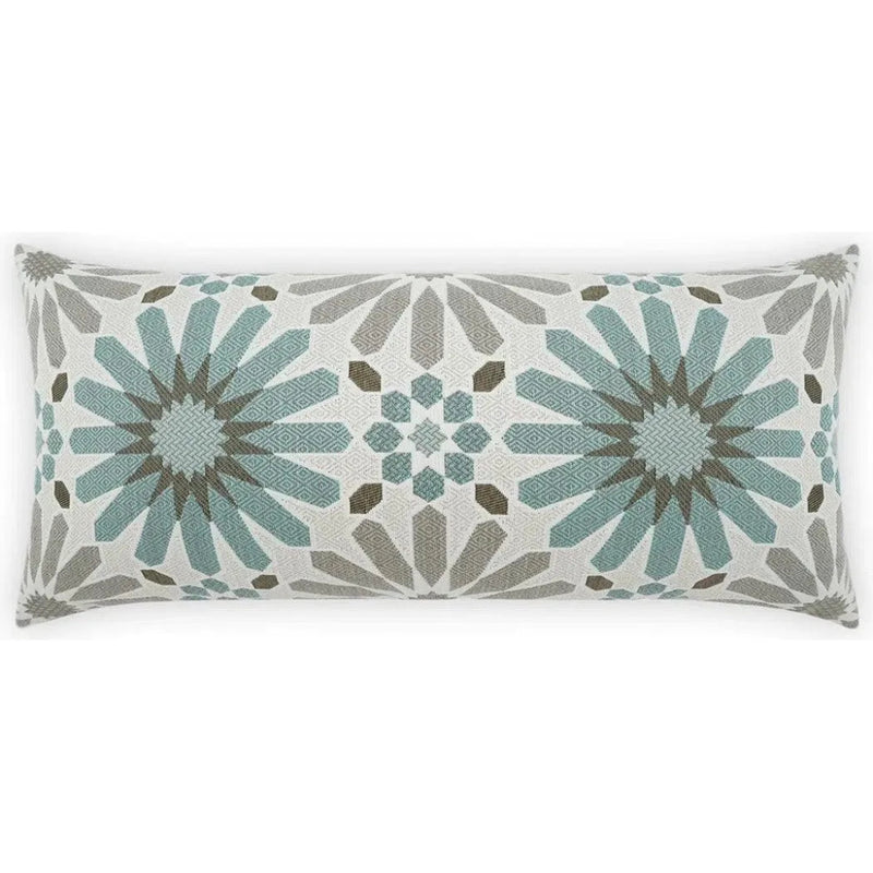 Outdoor Pasha Lumbar Pillow - Spa - LOOMLAN - Outdoor Pillows