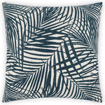 Outdoor Prudy Pillow - Blue - LOOMLAN - Outdoor Pillows