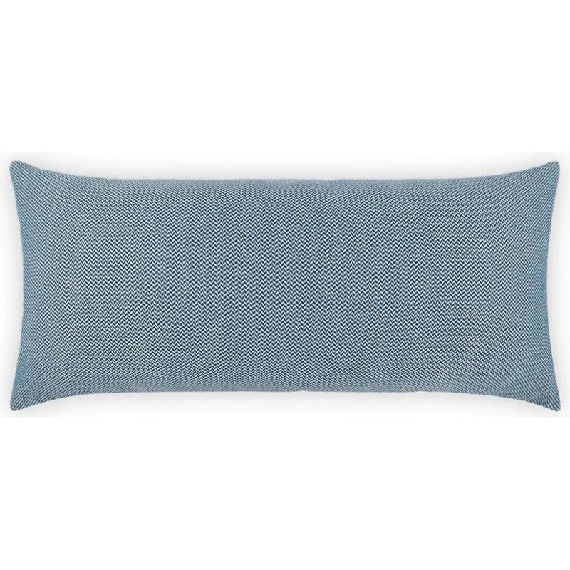 Outdoor Pyke Lumbar Pillow - Blue - LOOMLAN - D.V. Kap - Outdoor Pillows