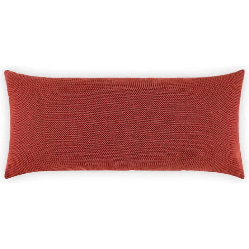 Outdoor Pyke Lumbar Pillow - Red - LOOMLAN - D.V. Kap - Outdoor Pillows
