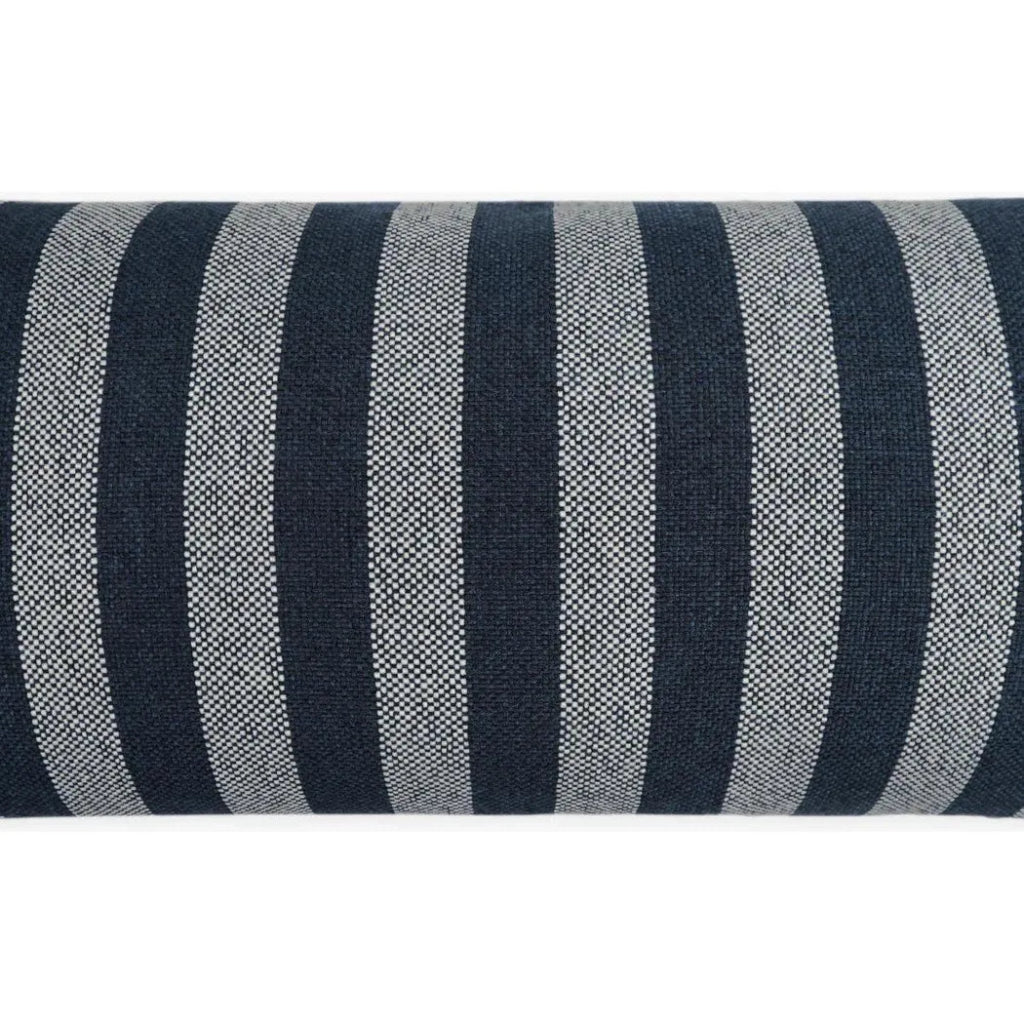 Outdoor Seaport Lumbar Pillow - Navy - LOOMLAN - D.V. Kap - Outdoor Pillows