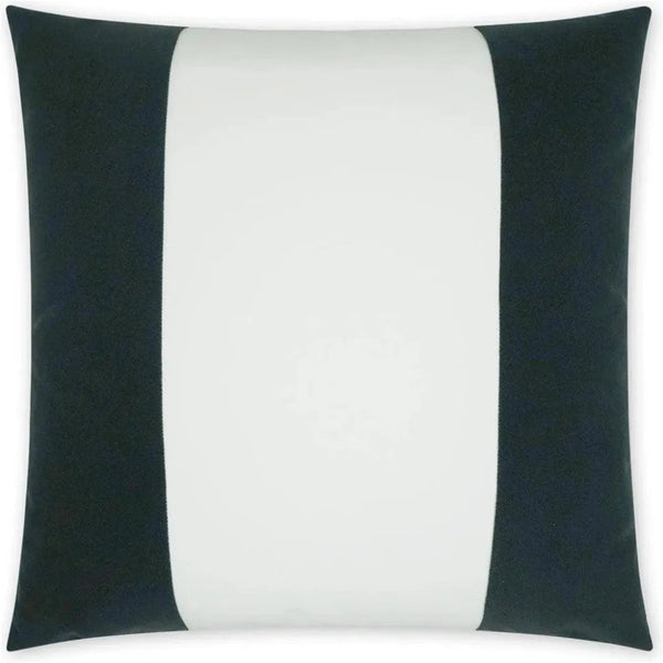 Outdoor Sundance Band Pillow - Charcoal - LOOMLAN - D.V. Kap - Outdoor Pillows