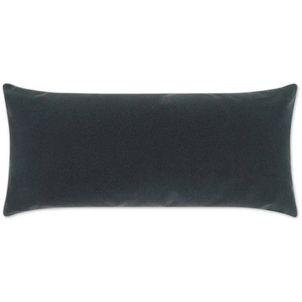 Outdoor Sundance Duo Lumbar Pillow - Charcoal - LOOMLAN - D.V. Kap - Outdoor Pillows