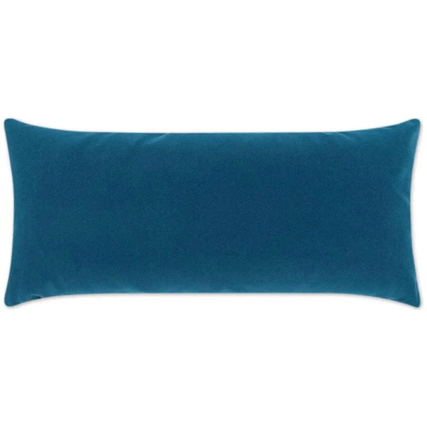 Outdoor Sundance Lumbar Pillow - Peacock - LOOMLAN - D.V. Kap - Outdoor Pillows