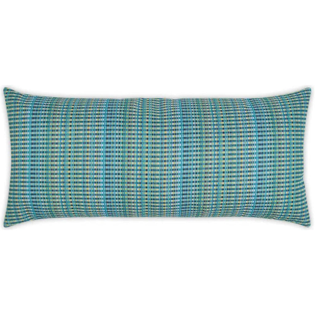 Outdoor Sunrun Lumbar Pillow - Blue - LOOMLAN - D.V. Kap - Outdoor Pillows