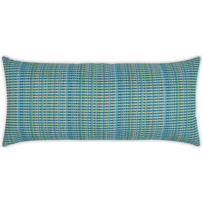 Outdoor Sunrun Lumbar Pillow - Blue - LOOMLAN - D.V. Kap - Outdoor Pillows