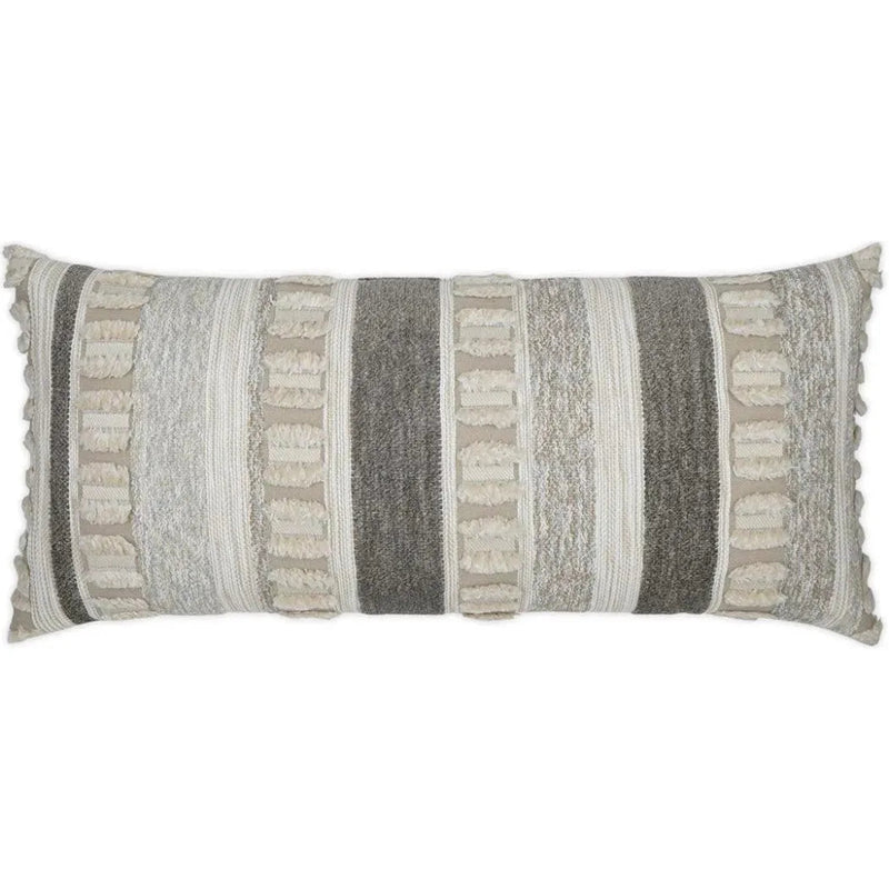 Outdoor Teton Lumbar Pillow - Linen - LOOMLAN - D.V. Kap - Outdoor Pillows