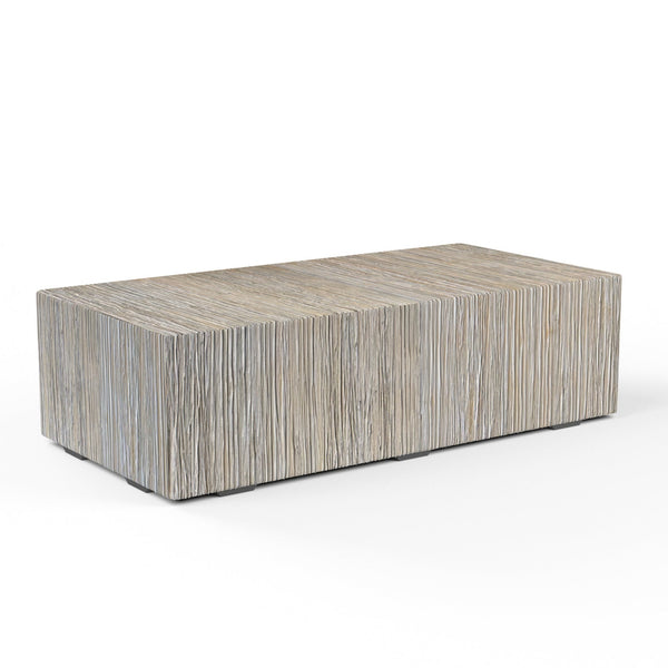 Bazaar Madera All-Weather Concrete Design Outdoor Coffee Table