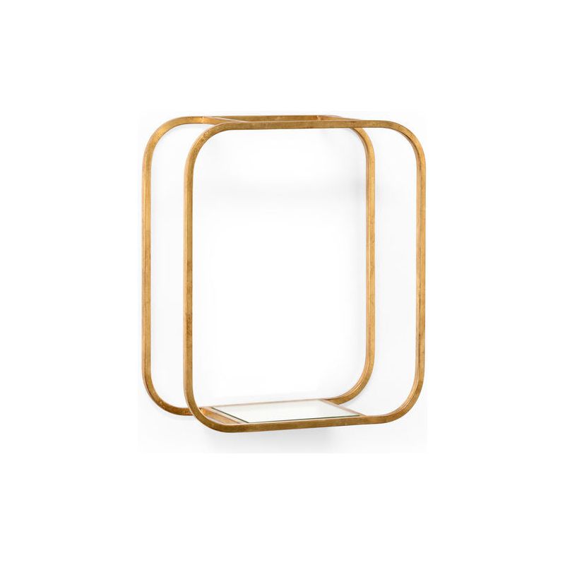 Oval Bric Brac Gold Wall Bracket - LOOMLAN - Wall Shelves & Ledgers