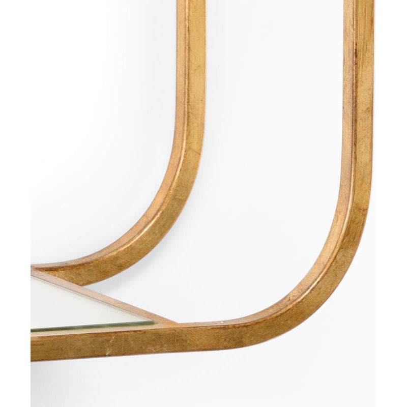 Oval Bric Brac Gold Wall Bracket - LOOMLAN - Wall Shelves & Ledgers