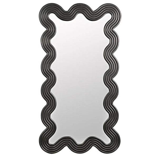 Ozark Old Wooden Wall Mirror - LOOMLAN - CFC - Wall Mirrors