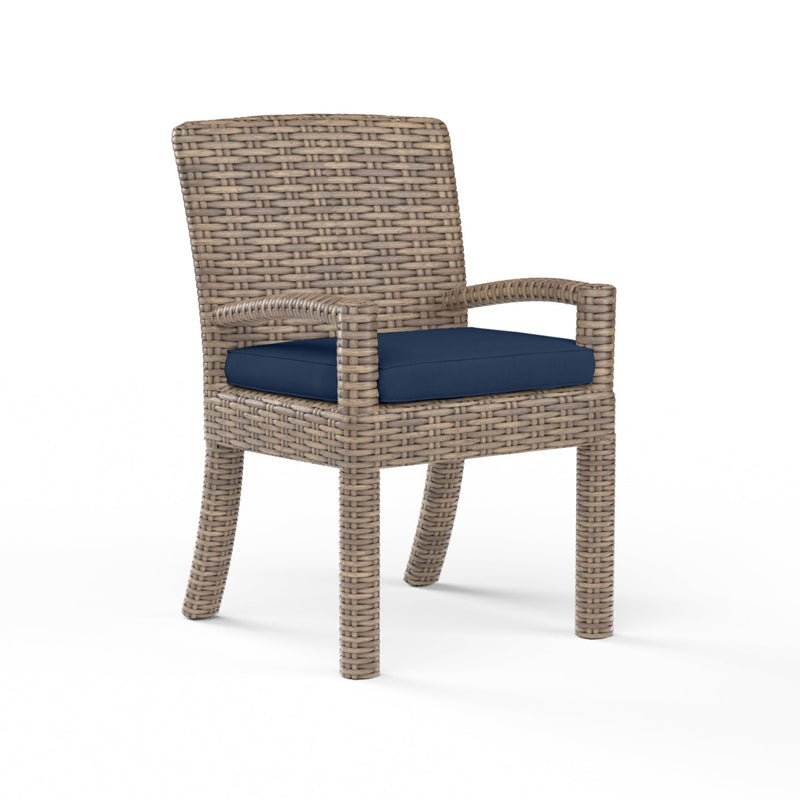 Havana Sunbrella Outdoor Dining Armchair 2PC