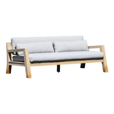 Pacifica Teak Outdoor Couch - LOOMLAN - Artesia - Outdoor Sofas & Loveseats