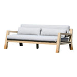 Pacifica Teak Outdoor Couch - LOOMLAN - Artesia - Outdoor Sofas & Loveseats