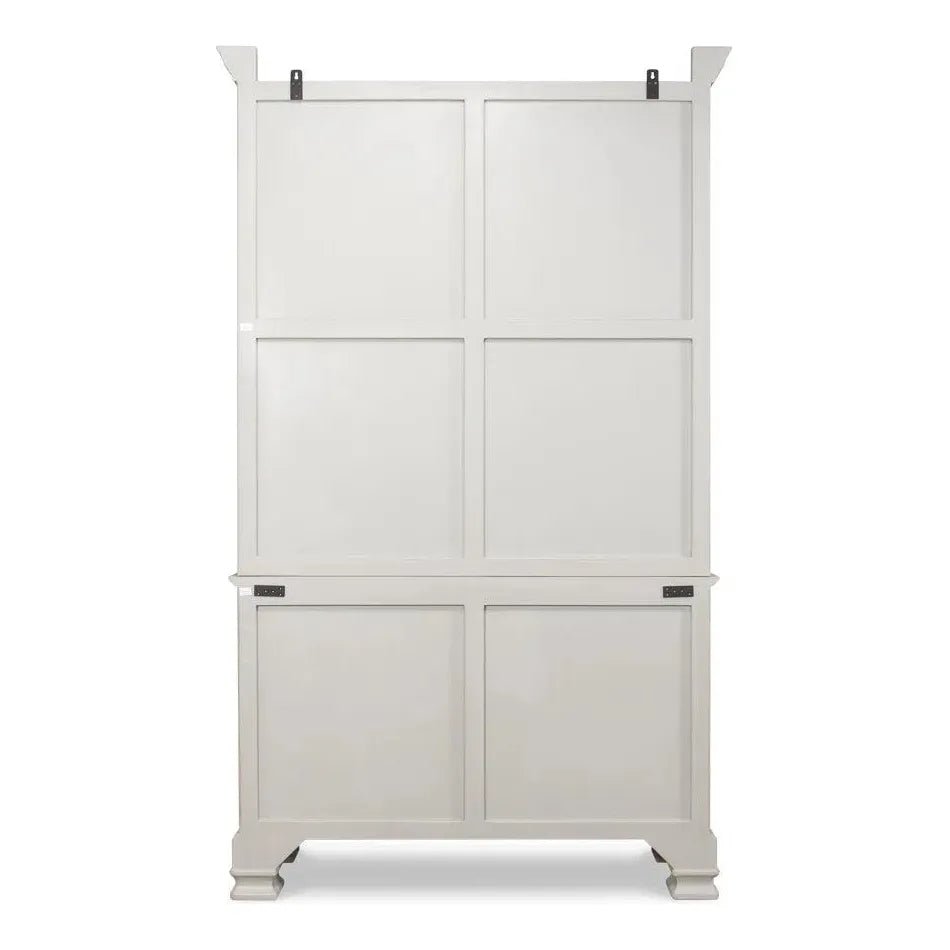 Painted Directoire Style Cupboard - LOOMLAN - Sarreid - Sideboards