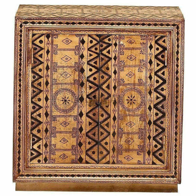 Painted Henna 4 Drawer Accent Cabinet - LOOMLAN - LOOMLAN - Accent Cabinets