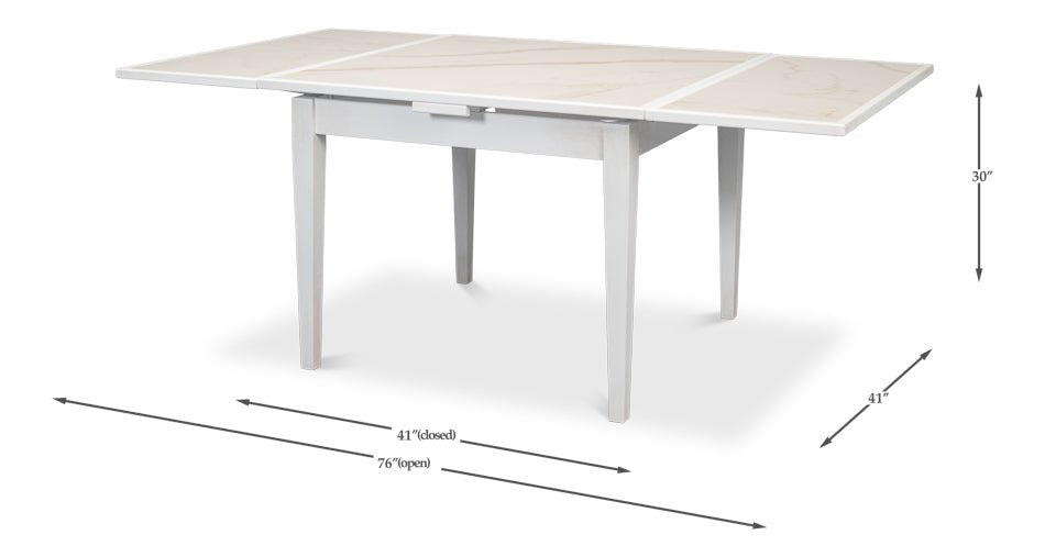 Paolino Wooden Rectangular Dining Table - LOOMLAN - Sarreid - Dining Tables