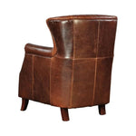 Paris Flea Market Leather Comfort Armchair - LOOMLAN - Furniture Classics - Club Chairs