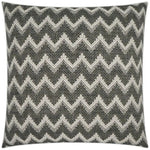 Parquet Chevron Grey Large Throw Pillow Insert - LOOMLAN - D.V. Kap - Throw Pillows