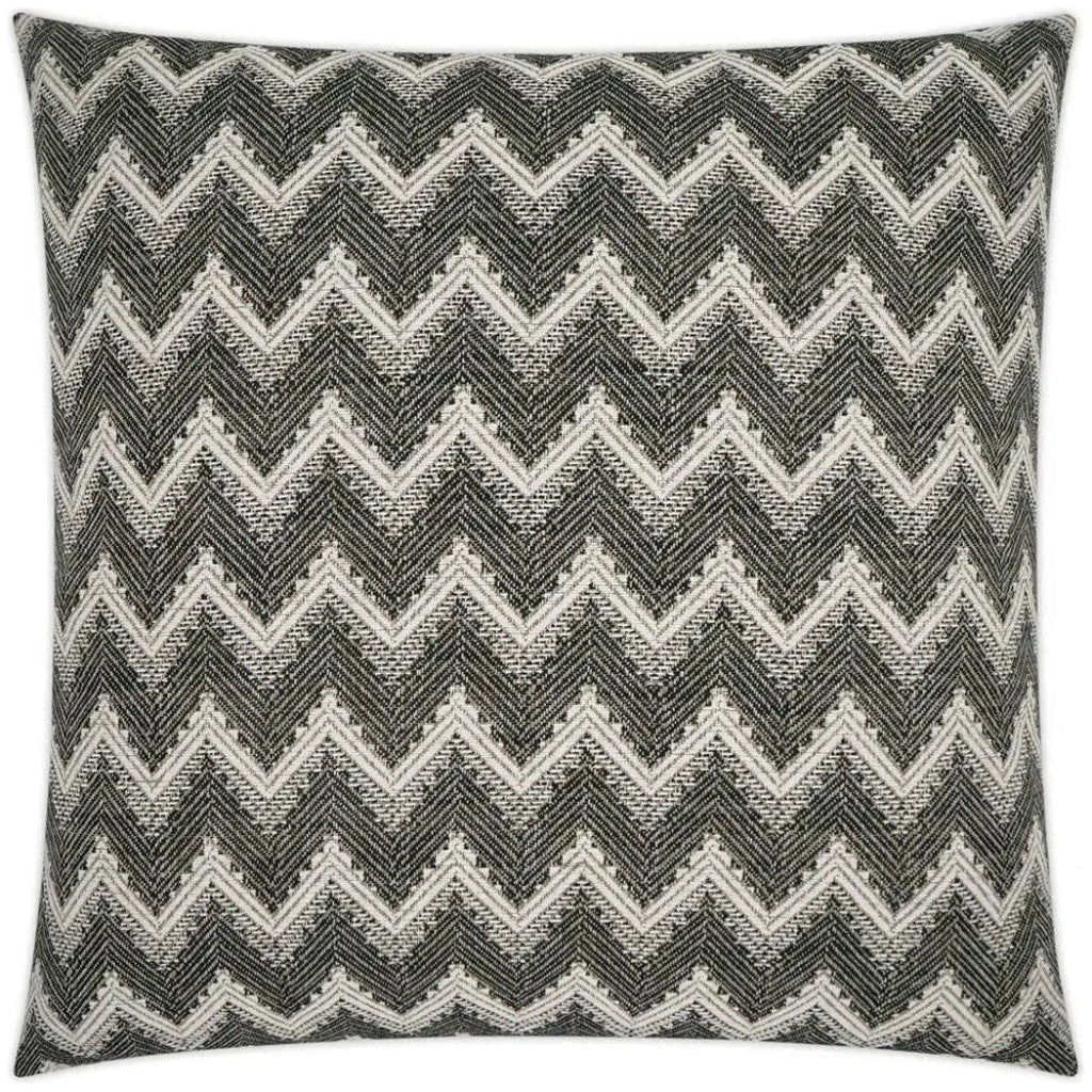 Parquet Chevron Grey Large Throw Pillow Insert - LOOMLAN - D.V. Kap - Throw Pillows