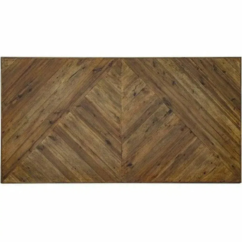 Parquet Round Dining Table for 4 or 6 - LOOMLAN - Moe's Home - Dining Tables