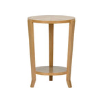 Pasha Wooden Brown Side Table - LOOMLAN - Chelsea House - Side Tables