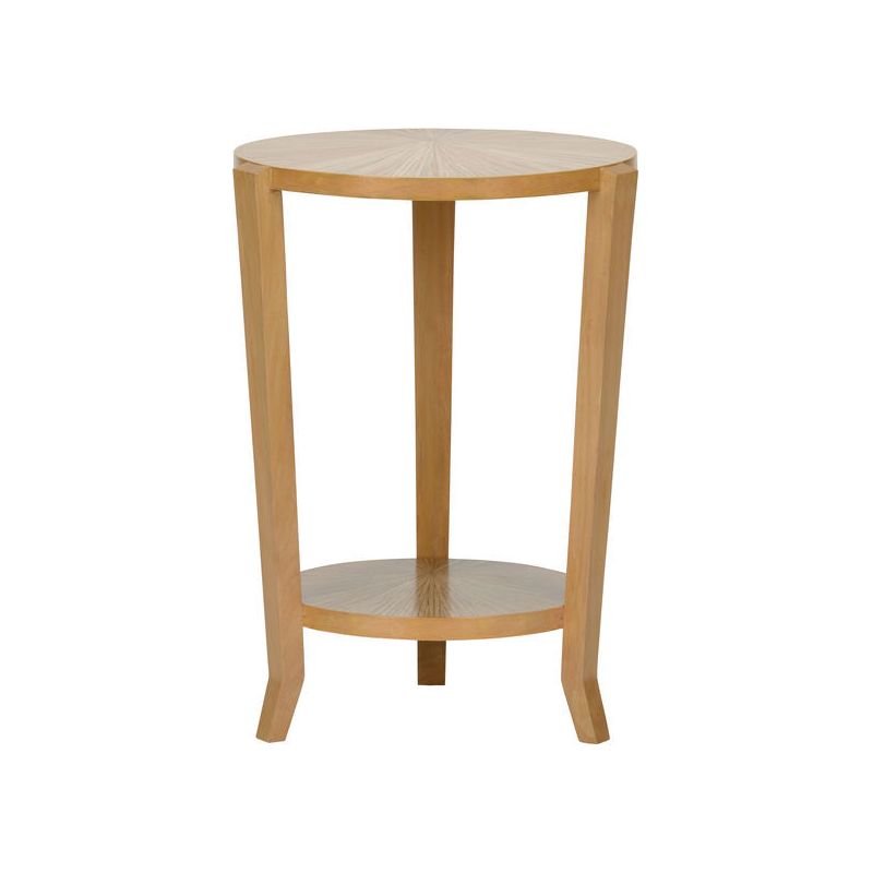 Pasha Wooden Brown Side Table - LOOMLAN - Chelsea House - Side Tables