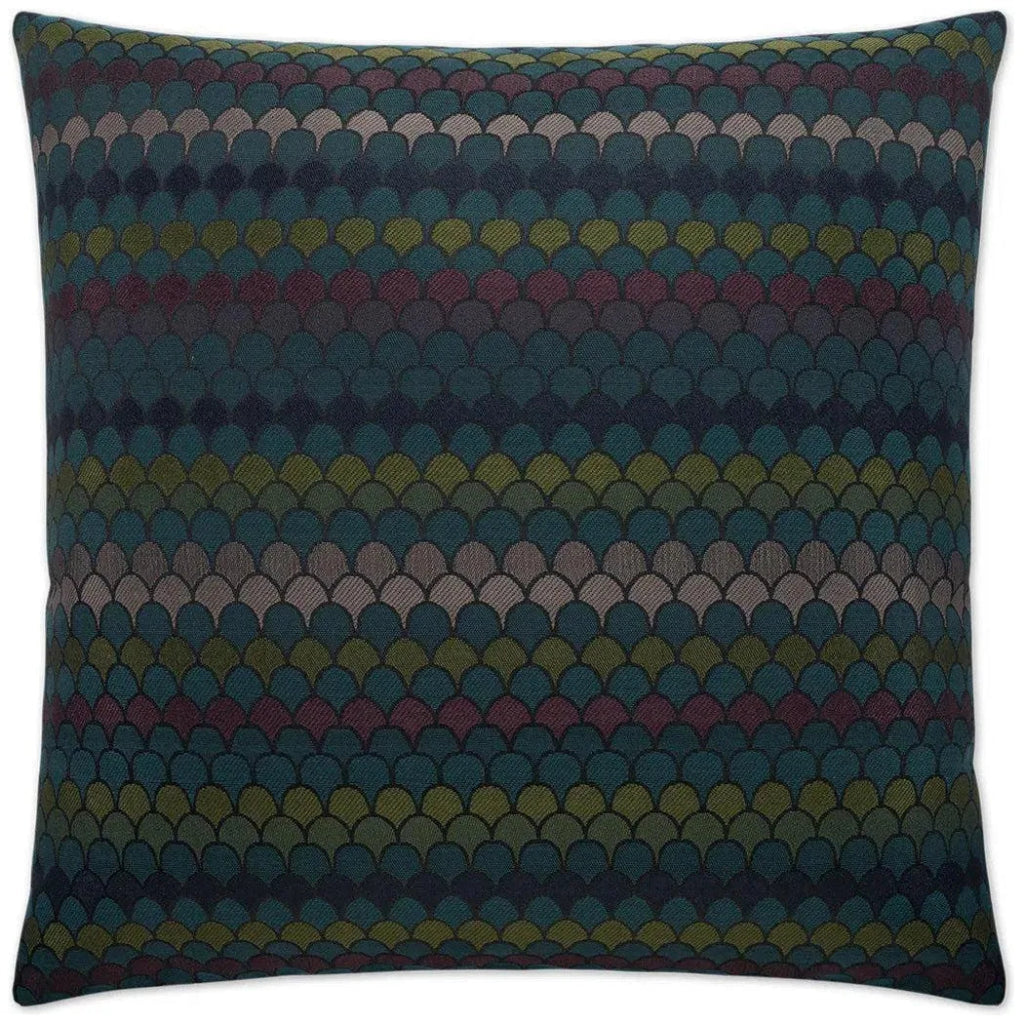 Patagonia Teal Throw Pillow With Insert - LOOMLAN - Throw Pillows