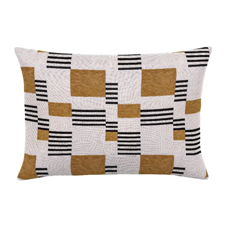 Pavati Caramel Handmade Outdoor Pillow - LOOMLAN - Earnest Collection - Outdoor Pillows