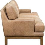 Paxton Leather In Collins Celadon Sofa - LOOMLAN - Sofas & Loveseats