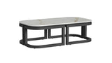 Malibu Aluminum Framed Outdoor Coffee Table