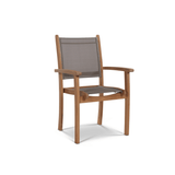 Pearl Teak Patio Square Dining Set 5PC - LOOMLAN - HiTeak - Outdoor Dining Sets