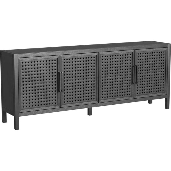 Pentak Wood Black Server - LOOMLAN - Bassett Mirror - Sideboards