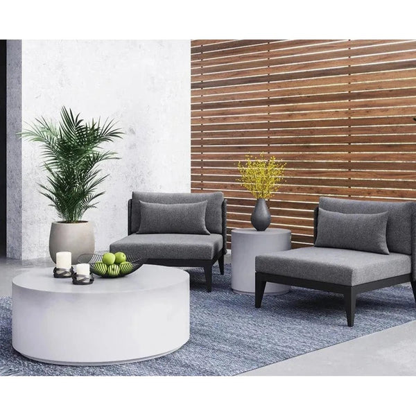 Perfetti Coffee Table Ombré Grey Concrete - LOOMLAN - SUNPAN - Outdoor Coffee Tables