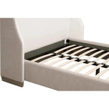 Performance Fabric Sloan Two - Tone Bed Frame - LOOMLAN - Essentials For Living - Beds