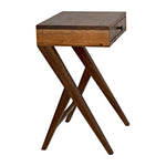 Peter Wooden Rectangular Side Table - LOOMLAN - Side Tables