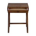 Peter Wooden Rectangular Side Table - LOOMLAN - Side Tables