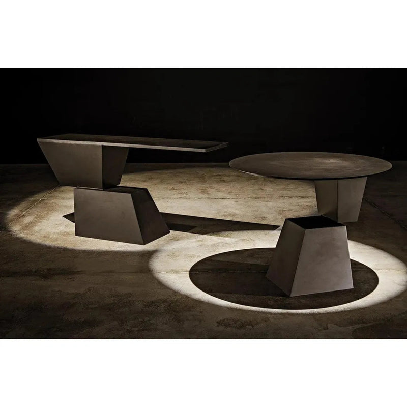 Pieta Console, Black Steel - LOOMLAN - Noir - Console Tables