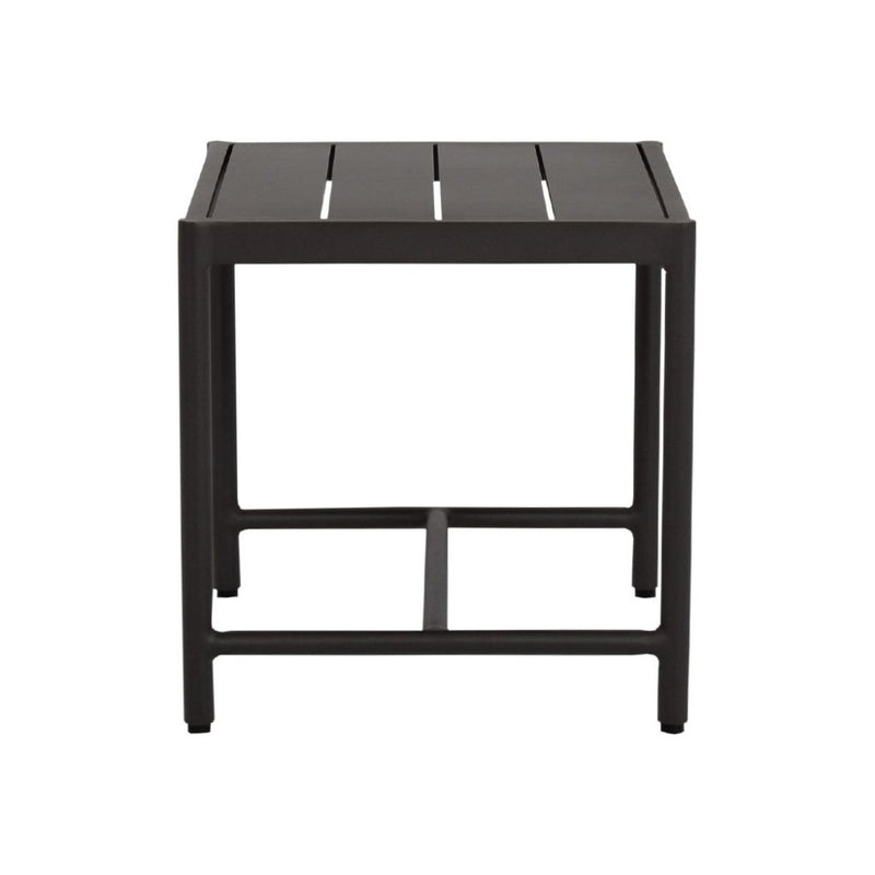 Pietra Aluminum Outdoor End Table - LOOMLAN - Sunset West - Outdoor Side Tables