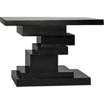 Platoon Black Steel Rectangle Console Table - LOOMLAN - Noir - Console Tables