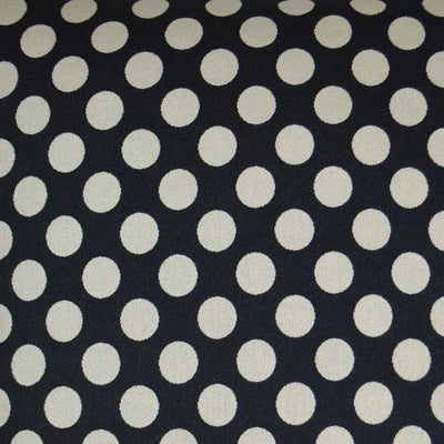 Polka Dots Black Throw Pillow With Insert - LOOMLAN - D.V. Kap - Throw Pillows